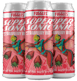 Fuggles Brewing - Strawberry Wit - 4AL - Save $1.00