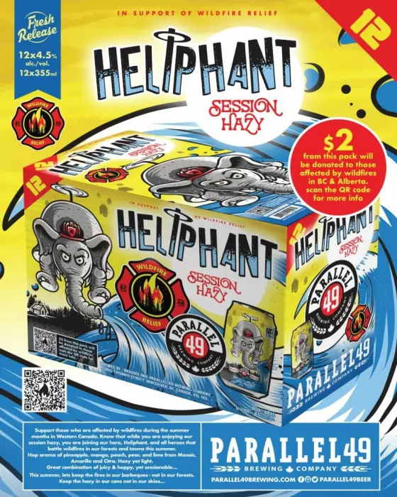 Parallel 49 - HeliPhant Hazy Session - 12AR - Save $3.00