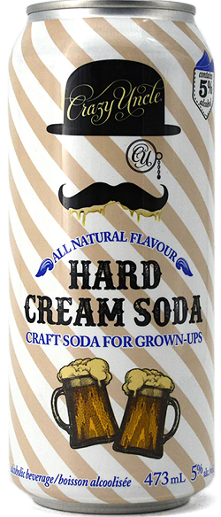 Crazy Uncle Hard Cream Soda - 473ml
