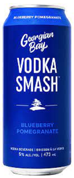 Georgian Bay Vodka Smash - Blueberry/Pomegranate - 473ml
