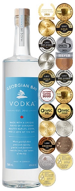 Georgian Bay Vodka - 750ml - Save $8.80