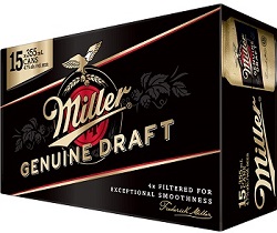 Miller Genuine Draft - 15AR - Save $6.50