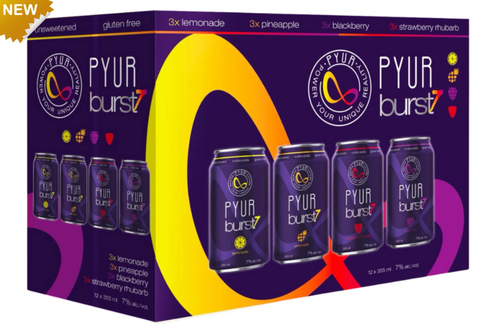 Pyur Burst 7% Mixer - 12ar