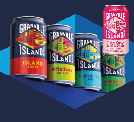 Granville Island Brewing - Lager, Juicy IPA, Pale Ale & WCIPA - 6AR
